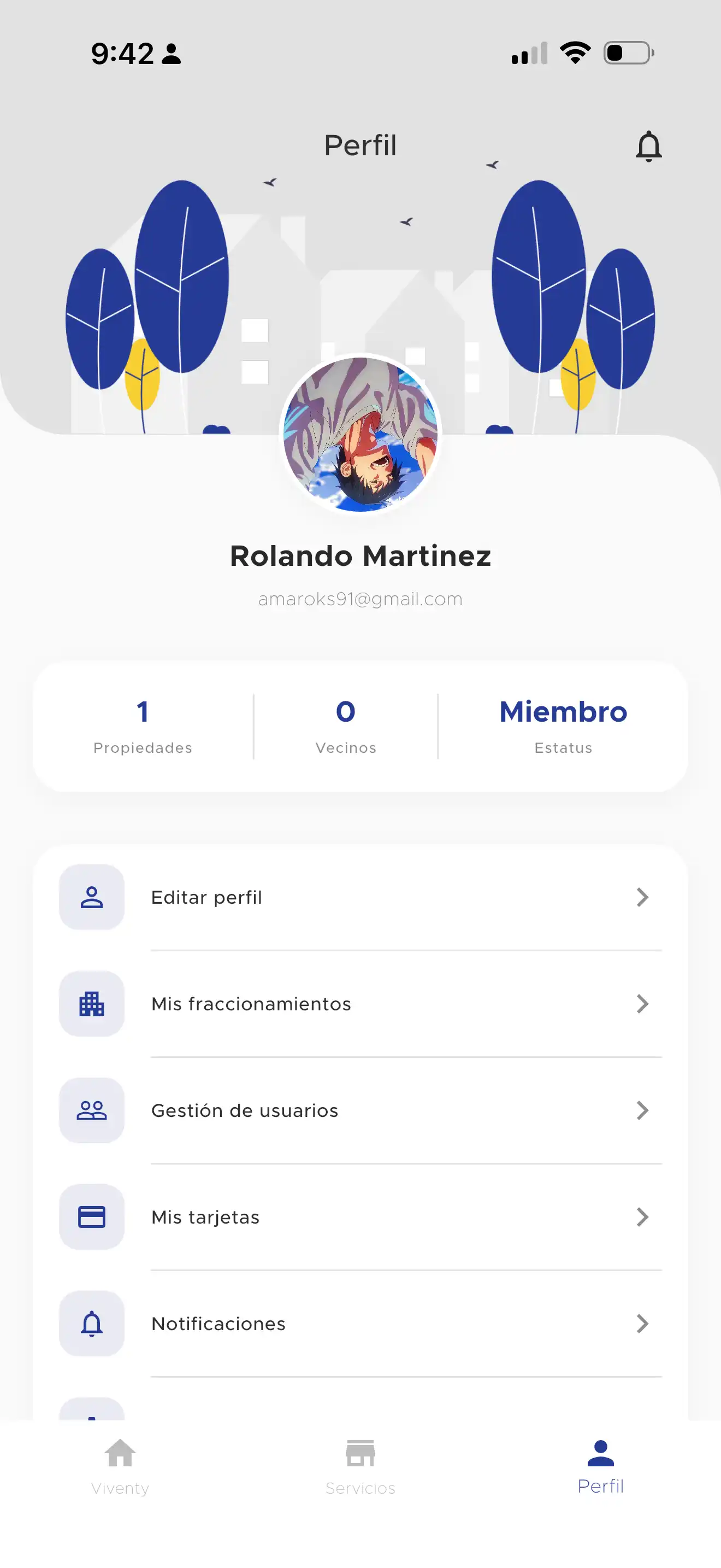Imagen de ejemplo en dispositivo
